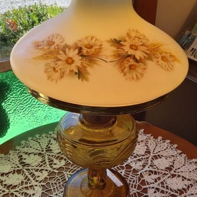 Aladdin Lamp w/globe