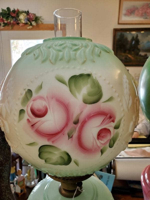 GWTW Lamp Wheat and Wagon - Image 3
