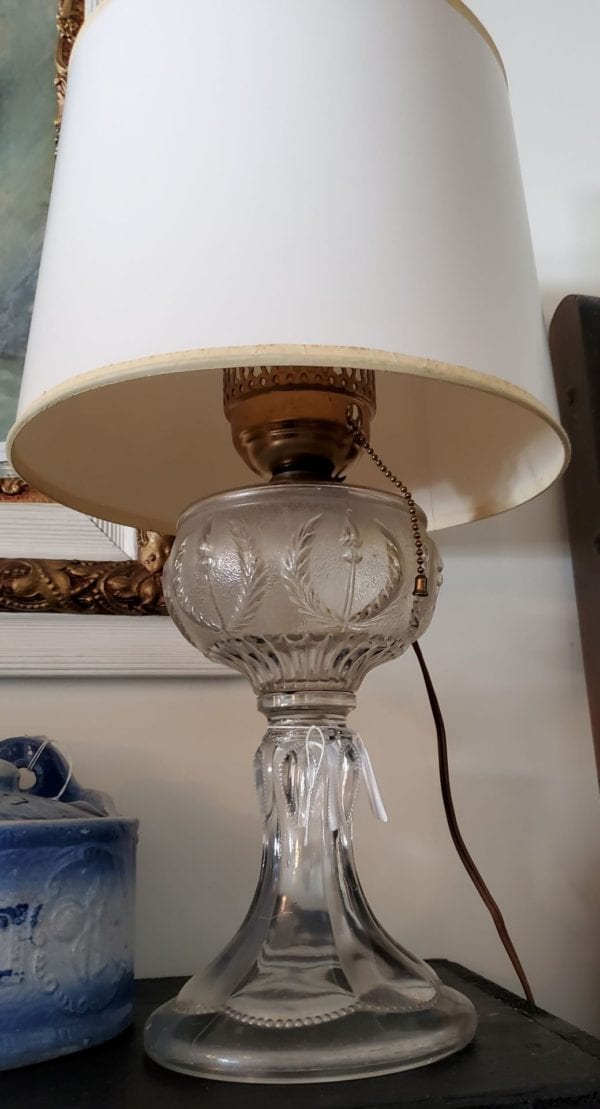 Pattern Glass Lamp - Image 4