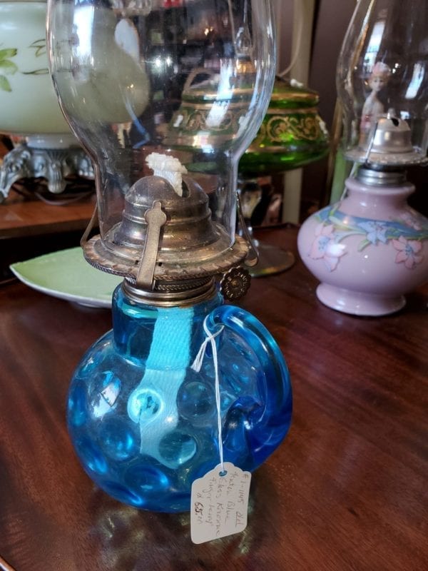 Fenton Oil Lamp