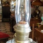 Aladdin Oil Lamp w/ Green Base