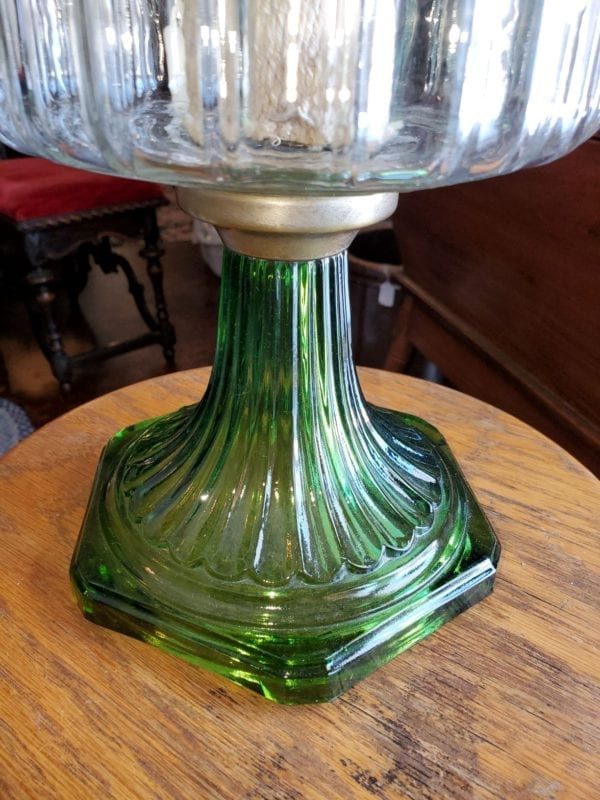 Aladdin Oil Lamp w/ Green Base - Image 3