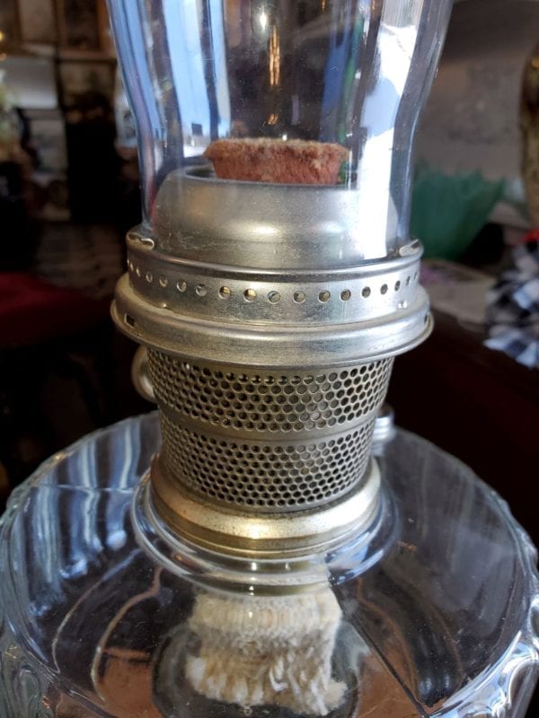 Aladdin Oil Lamp w/ Green Base - Image 4