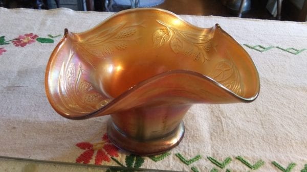 Fenton Carnival Glass Bowl