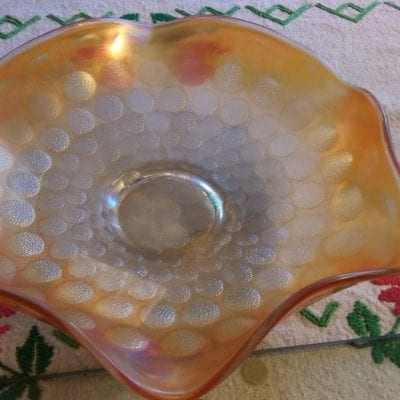 Carnival Glass Bowl