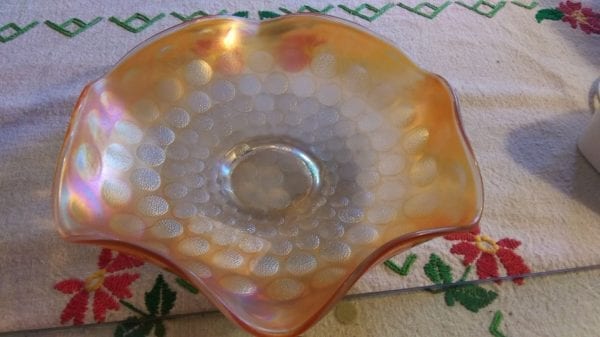 Carnival Glass Bowl