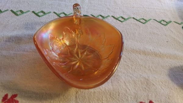Dugan Carnival Glass Bowl - Image 5