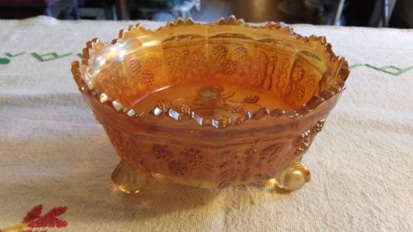 Fenton Carnival Glass Bowl
