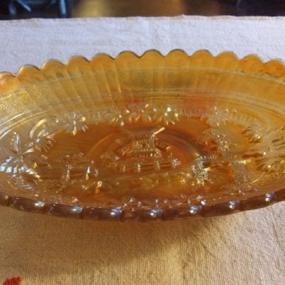Imperial Carnival Glass Dish