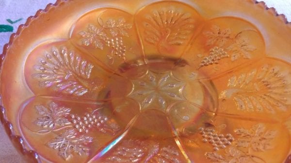 Fenton Carnival Glass Ice Cream Bowl (Rare) - Image 3