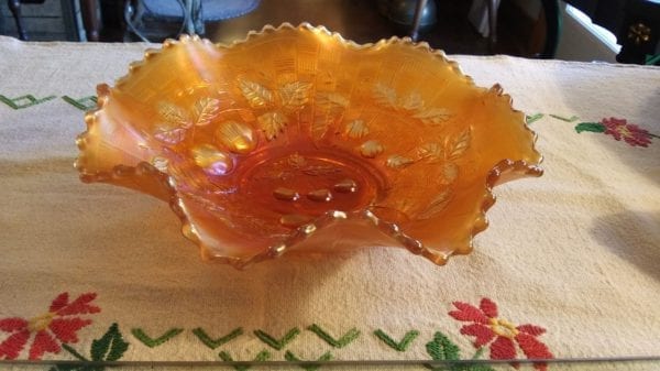 Northwood Carnival Glass Bowl