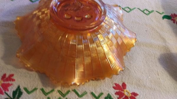 Northwood Carnival Glass Bowl - Image 4