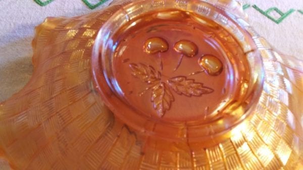 Northwood Carnival Glass Bowl - Image 5