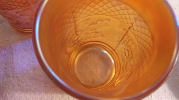 Dugan Carnival Glass Tumblers (4 set) - Image 4