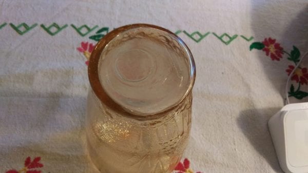 Carnival Glass Swan Vase (Old) - Image 5