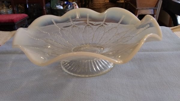 Northwood White Opalescent Bowl