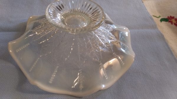 Northwood White Opalescent Bowl - Image 4