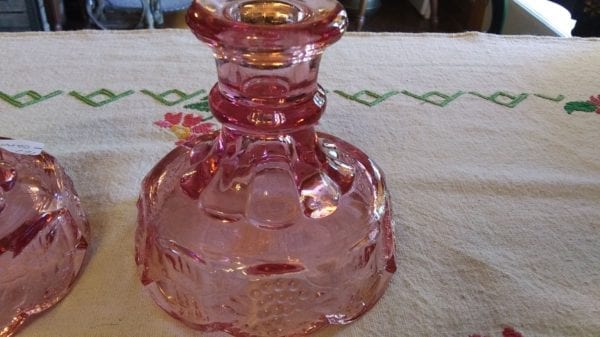 Fenton Pink Candlesticks (Pr) - Image 3