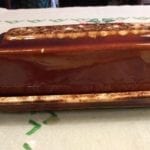 Hull Brown Drip Butter Dish