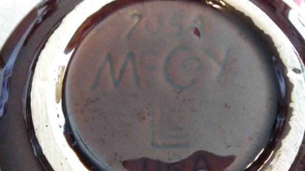 McCoy Brown Drip Soup Bowls w/Handle - Image 6