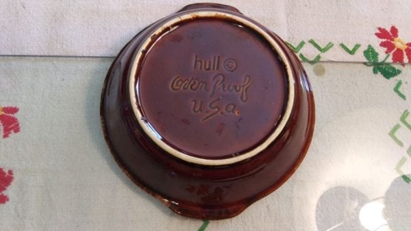 Hull Brown Drip Small Tabbed Baker Dish - Image 4