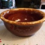 Hull Brown Drip Small Berry Bowl
