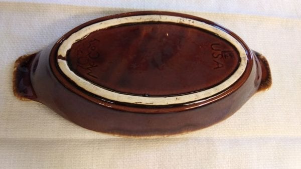 McCoy Brown Drip Augratin Bowl - Image 5