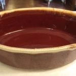 McCoy Brown Drip Serving Bowl Large