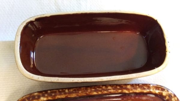 McCoy Brown Drip Butter Dish - Image 6