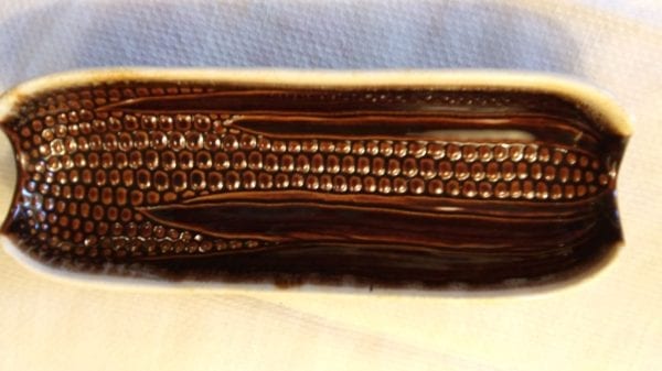 Pfaltzgraph Brown Drip Corn on the Cob Holder Vintage (set of 2) - Image 3
