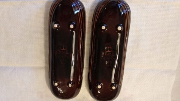 Pfaltzgraph Brown Drip Corn on the Cob Holder Vintage (set of 2) - Image 4