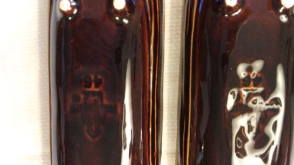 Pfaltzgraph Brown Drip Corn on the Cob Holder Vintage (set of 2) - Image 5