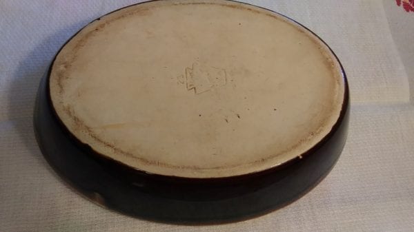 York Pottery Brown Drip Gourmet Dish - Image 5
