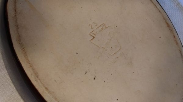 York Pottery Brown Drip Gourmet Dish - Image 6