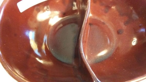 Marcrest Brown Large Divided Serving Bowl - Image 4