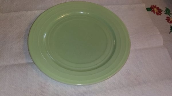 Moderntone Platonite Green Dinner Plate