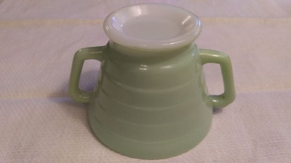 Moderntone Platonite Green Sugar Bowl - Image 3