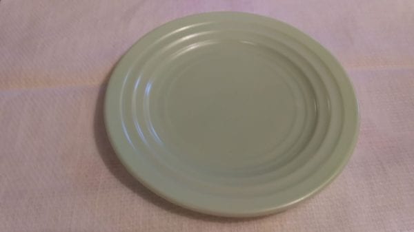 Moderntone Platonite Green Desert Plate