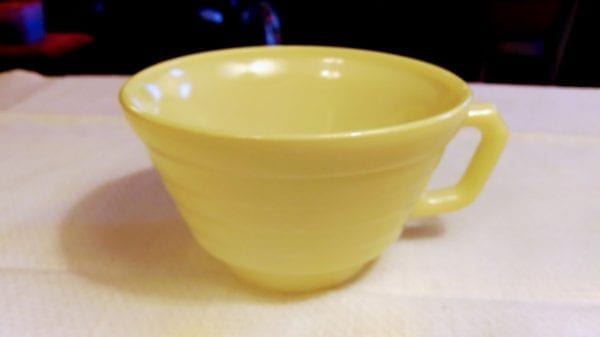 Moderntone Platonite Yellow Coffee Cup