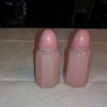 Moderntone Platonite Pink Salt and Pepper Shaker (set)