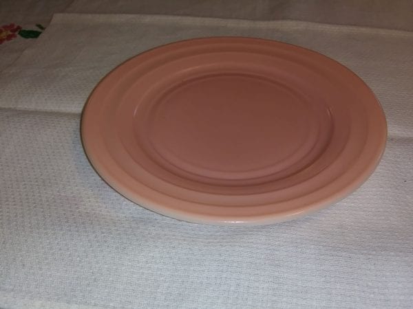 Moderntone Platonite Pink Luncheon Plate