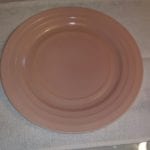 Moderntone Platonite Pink Dinner Plate