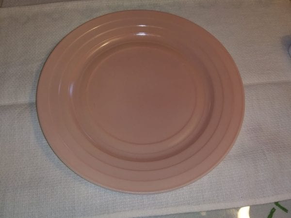 Moderntone Platonite Pink Dinner Plate