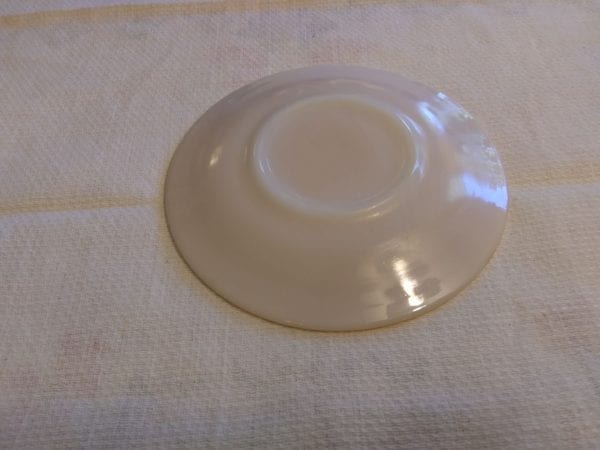 Hazel Atlas Moderntone Dark Yellow Saucer - Image 3