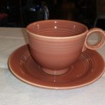 Fiesta Rose Cup and Saucer