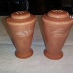 Fiesta Salt and Pepper Shakers