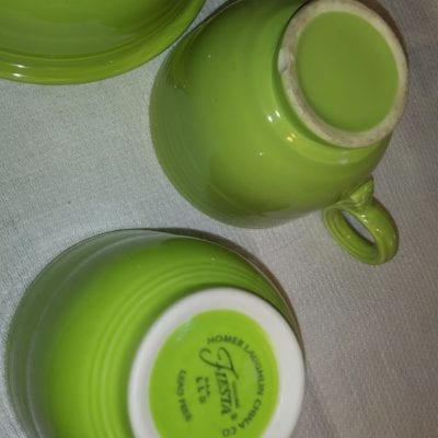 Fiesta Chartreus 3 Piece Set