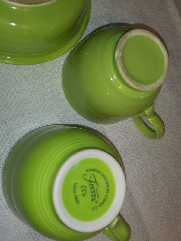 Fiesta Chartreus 3 Piece Set