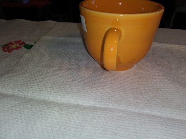 Fiesta Tangerine Cup and Bowl - Image 4