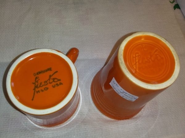 Fiesta Orange Tumbler and Mug - Image 4